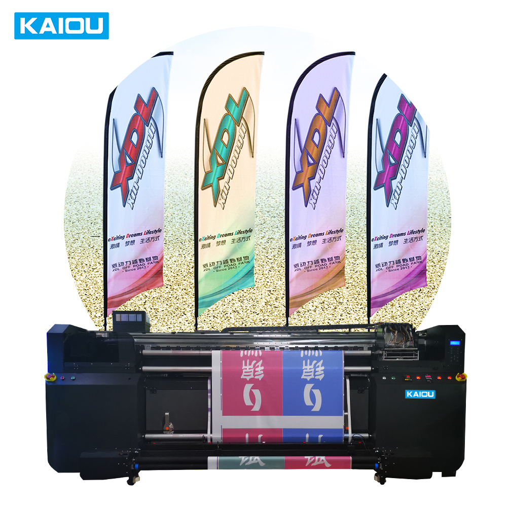KAIOU ফ্ল্যাগ প্রিন্টার 4*i3200 প্রিন্ট হেড 